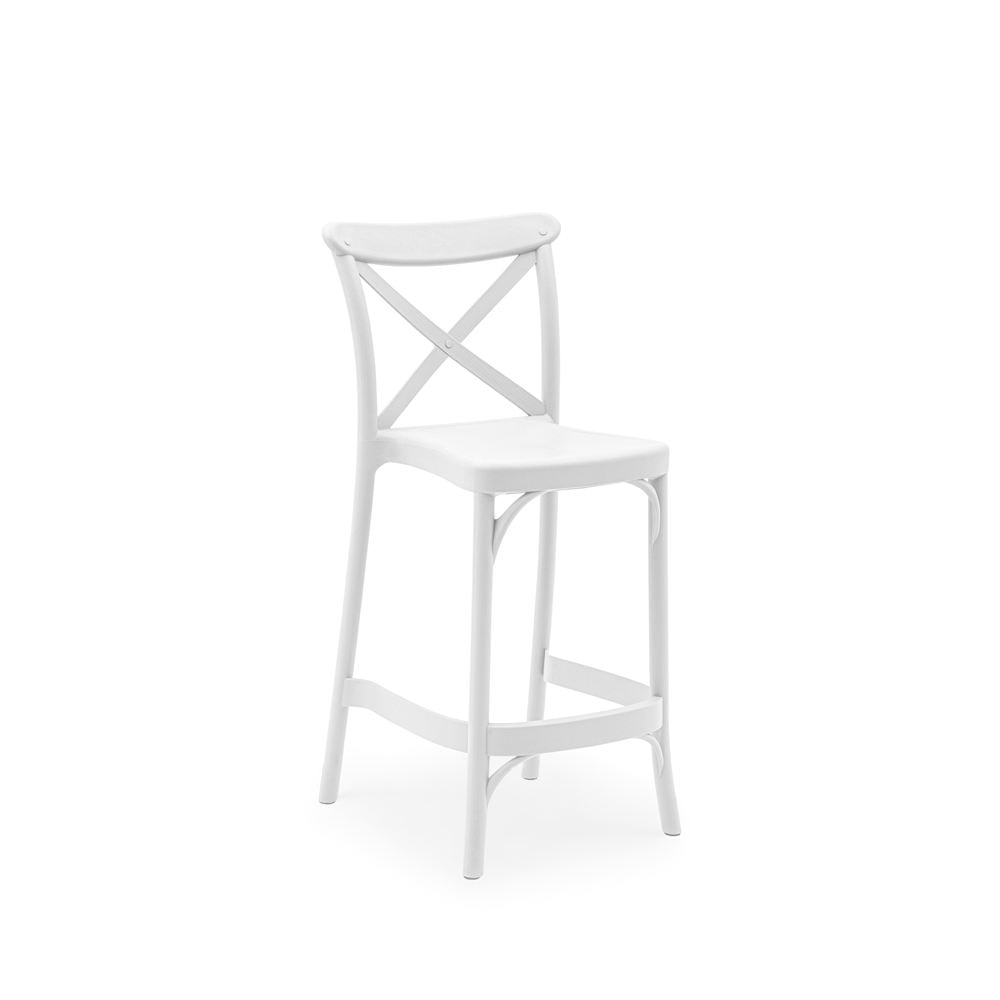 Uzay Ofis GOZO Bar Sandalye 65cm - White