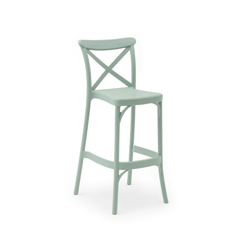 Uzay Ofis GOZO Bar Sandalye 75cm - Nile Green