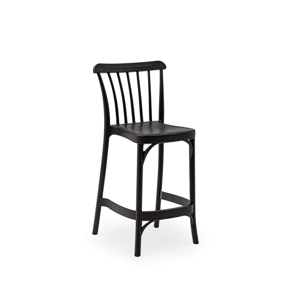 Uzay Ofis CAPRI Bar Sandalye 65cm - Black