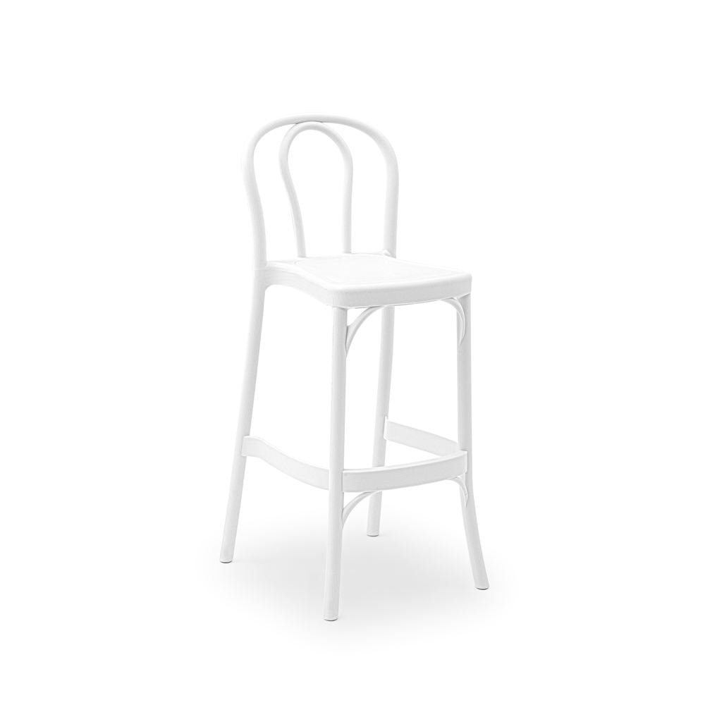 Uzay Ofis Enjoy Bar Sandalye 75cm - White