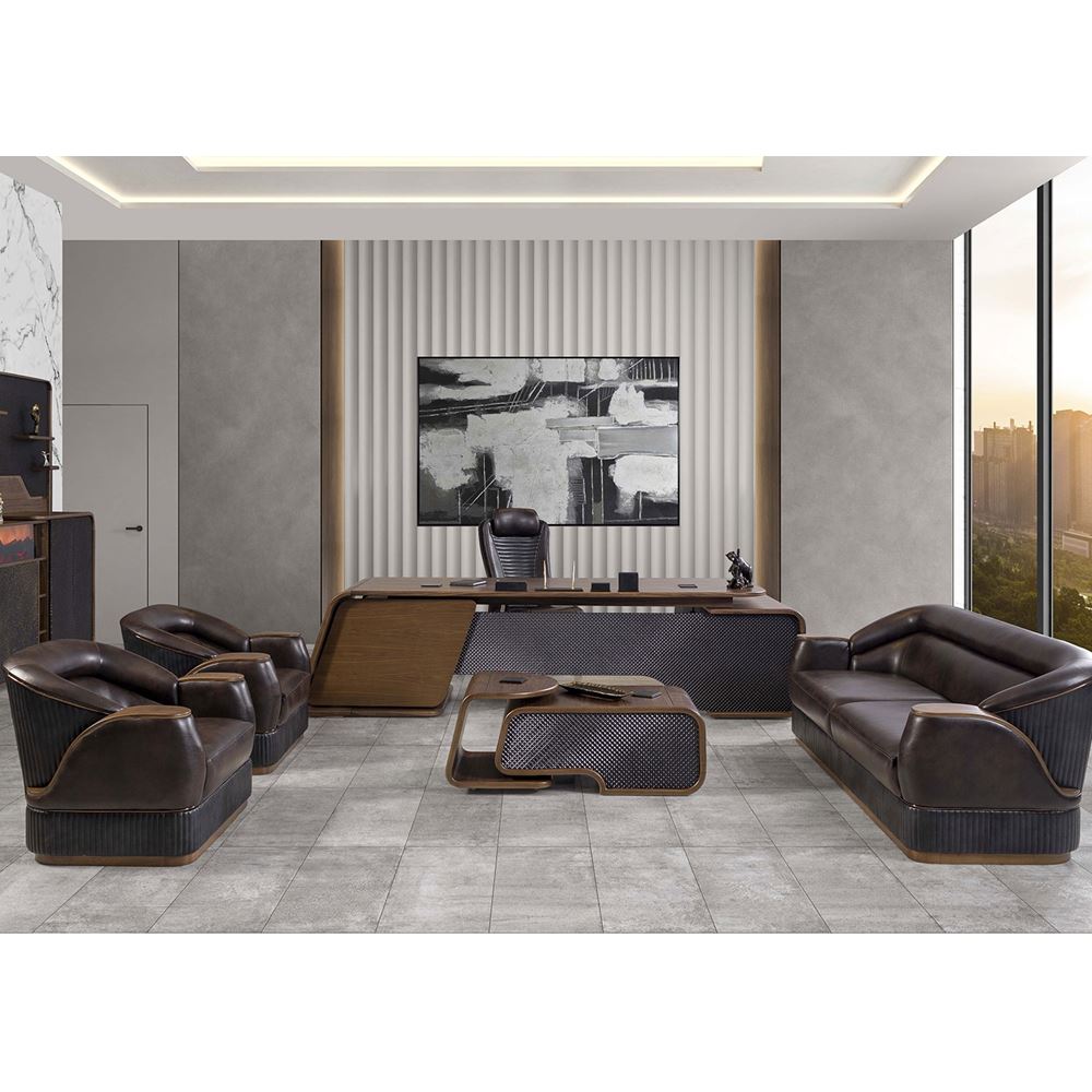 Uzay Ofis Imperıal Ahşap Makam Takımı