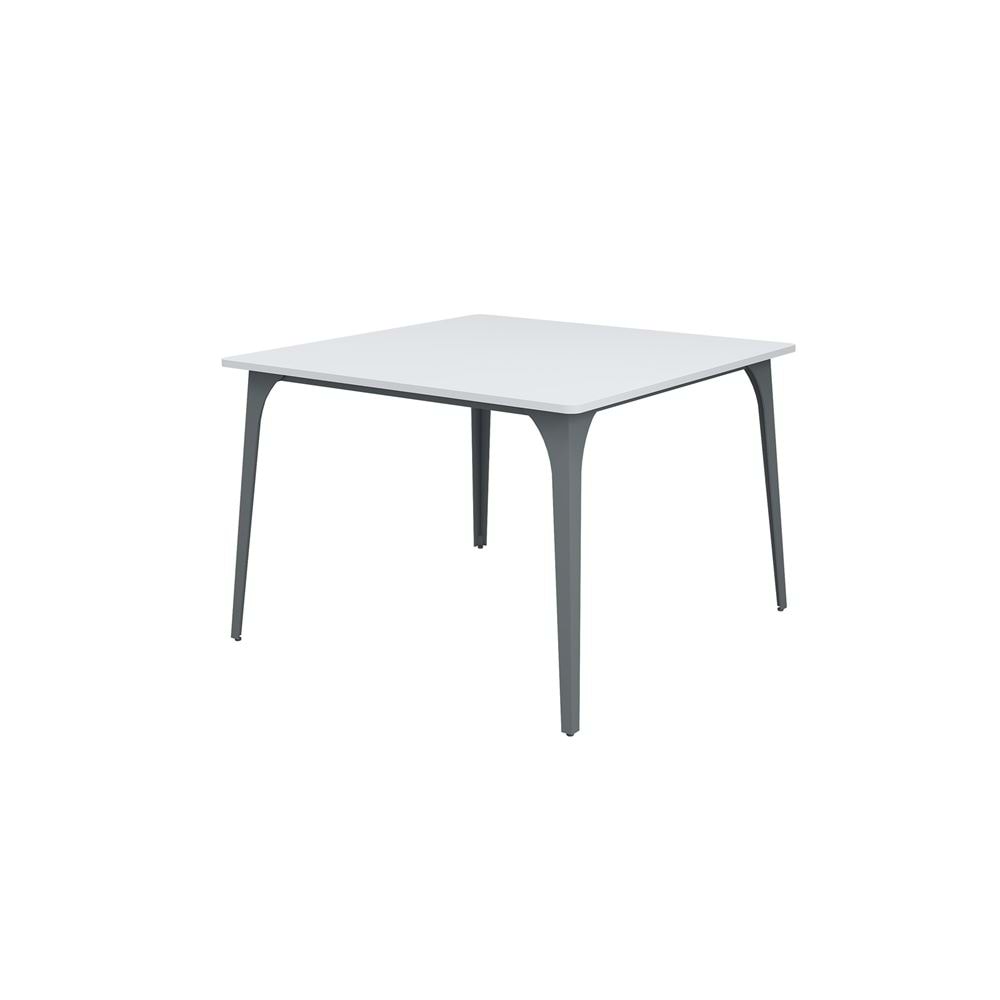 Uzay Ofis Sharp Kare Toplantı Masası - 100 Cm