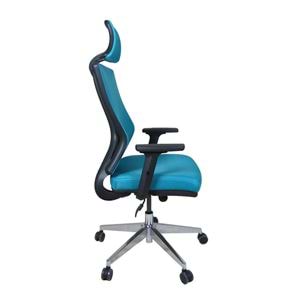 Uzay Ofis Air-x Müdür Koltuğu - Ayarlı Kolçak - Turkuaz