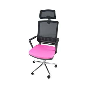 Uzay Ofis Nehir Müdür Koltuğu - Pembe