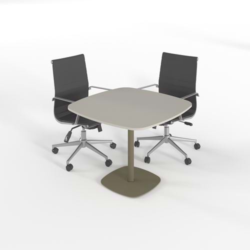 Uzay Ofis Steps Kare Toplantı Masası