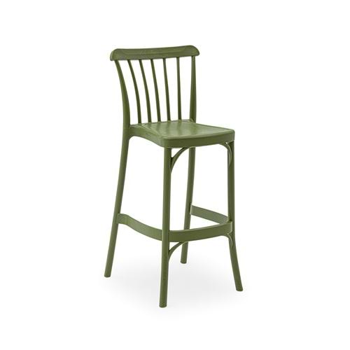 Uzay Ofis CAPRI Bar Sandalye 75cm - Nil Yeşili