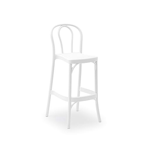 Uzay Ofis Enjoy Bar Sandalye 75cm - White
