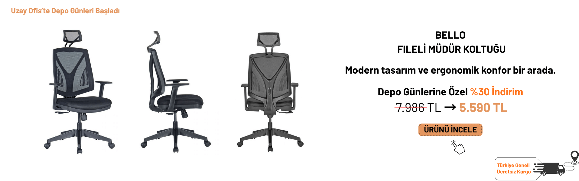 Uzay Ofis Bello fileli müdür koltuğu modern ergonomik ofis koltuğu modeli