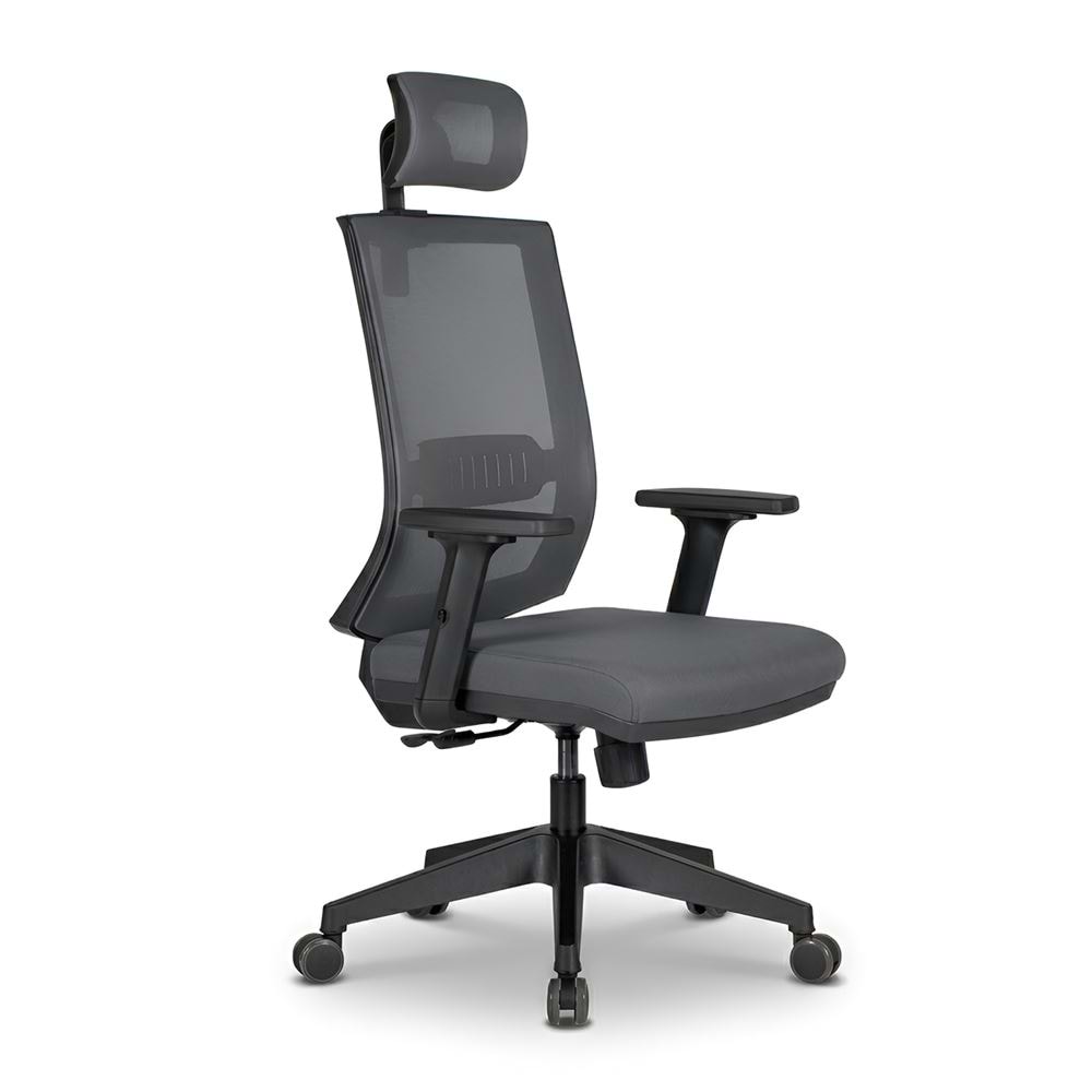 Uzay Ofis First Fileli Müdür Koltuğu - Antrasit