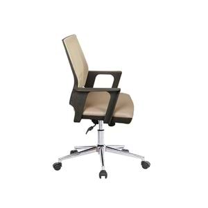 Uzay Ofis Ada Çalışma Koltuğu - Krem