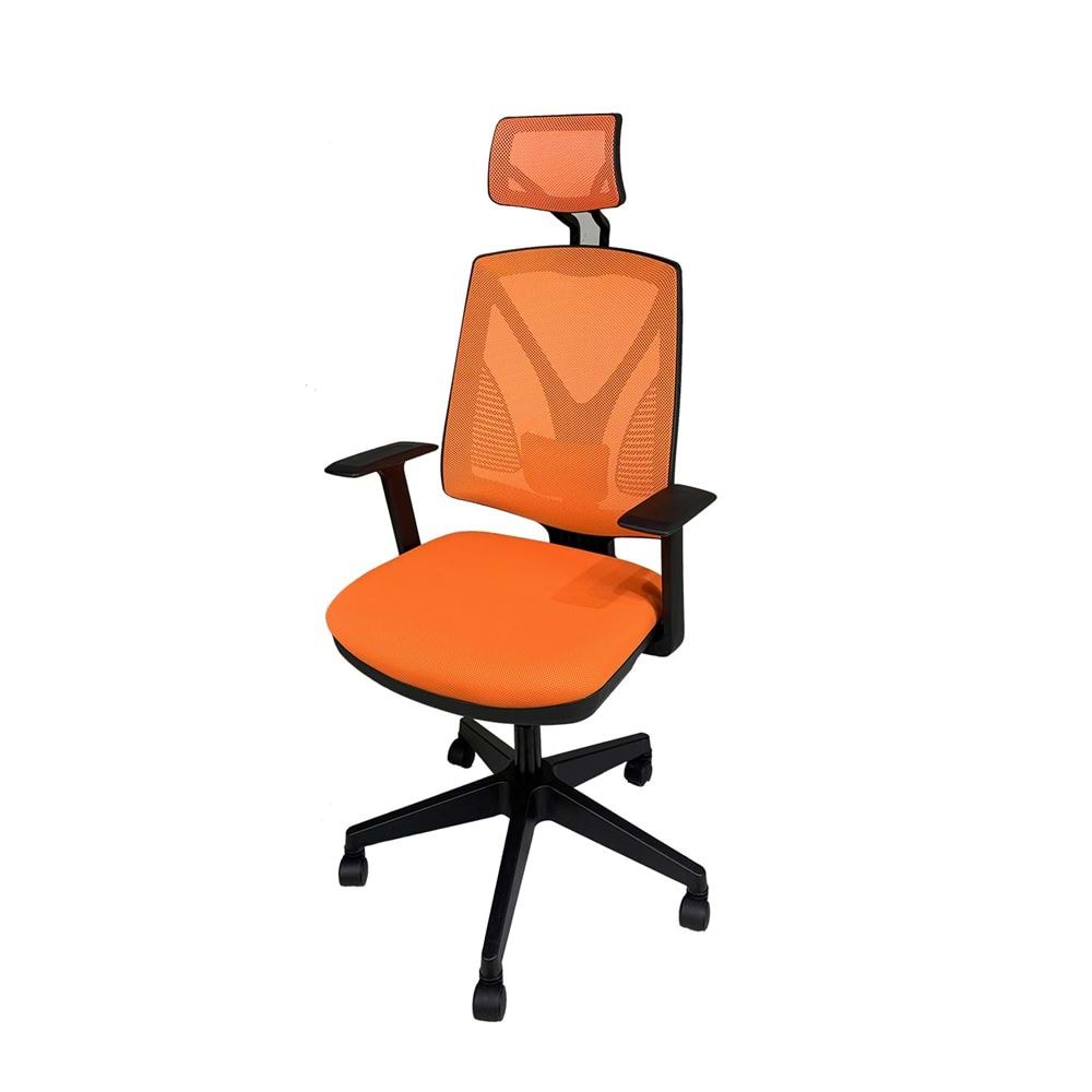 Uzay Ofis Bello Müdür Koltuğu - Turuncu